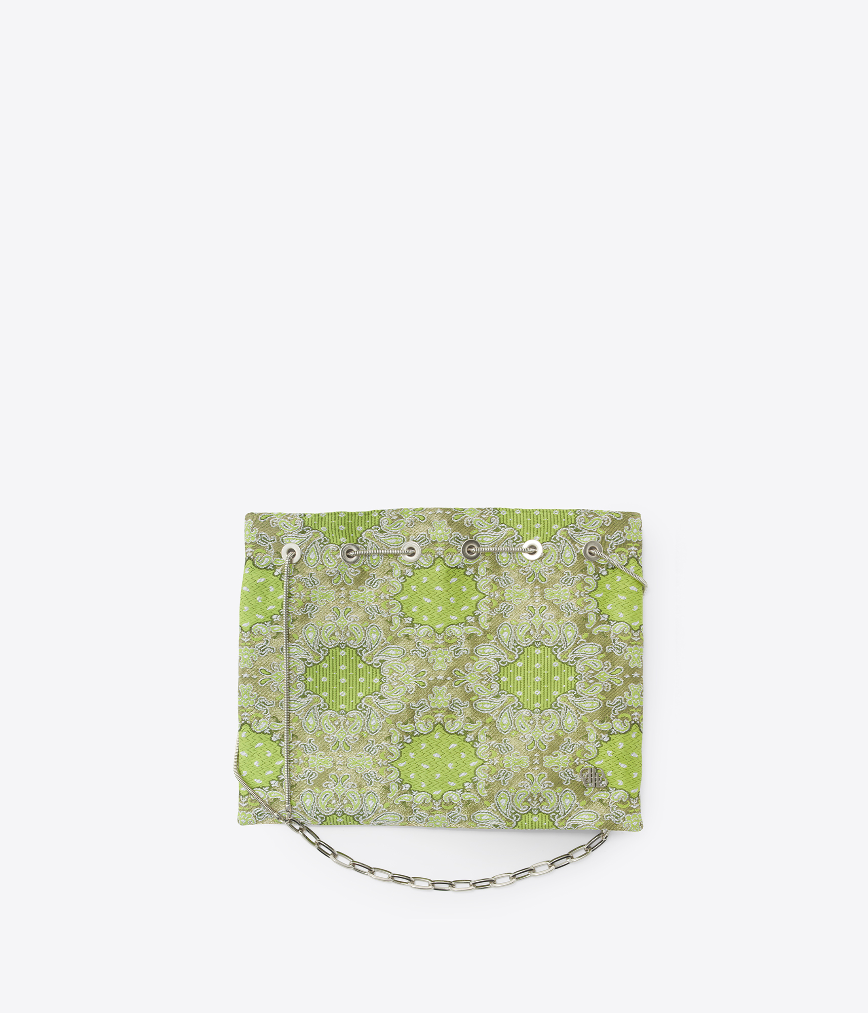 PURSE NISHIJIN PAISLEY 詳細画像 GREEN 3