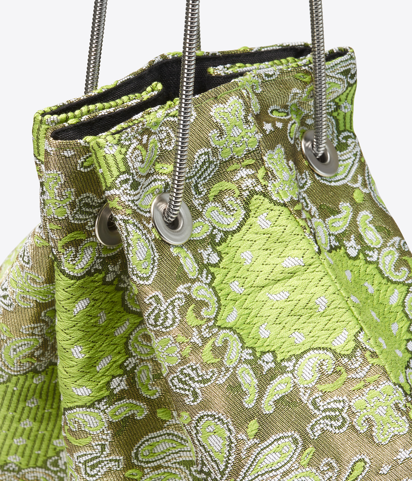 PURSE NISHIJIN PAISLEY 詳細画像 GREEN 4