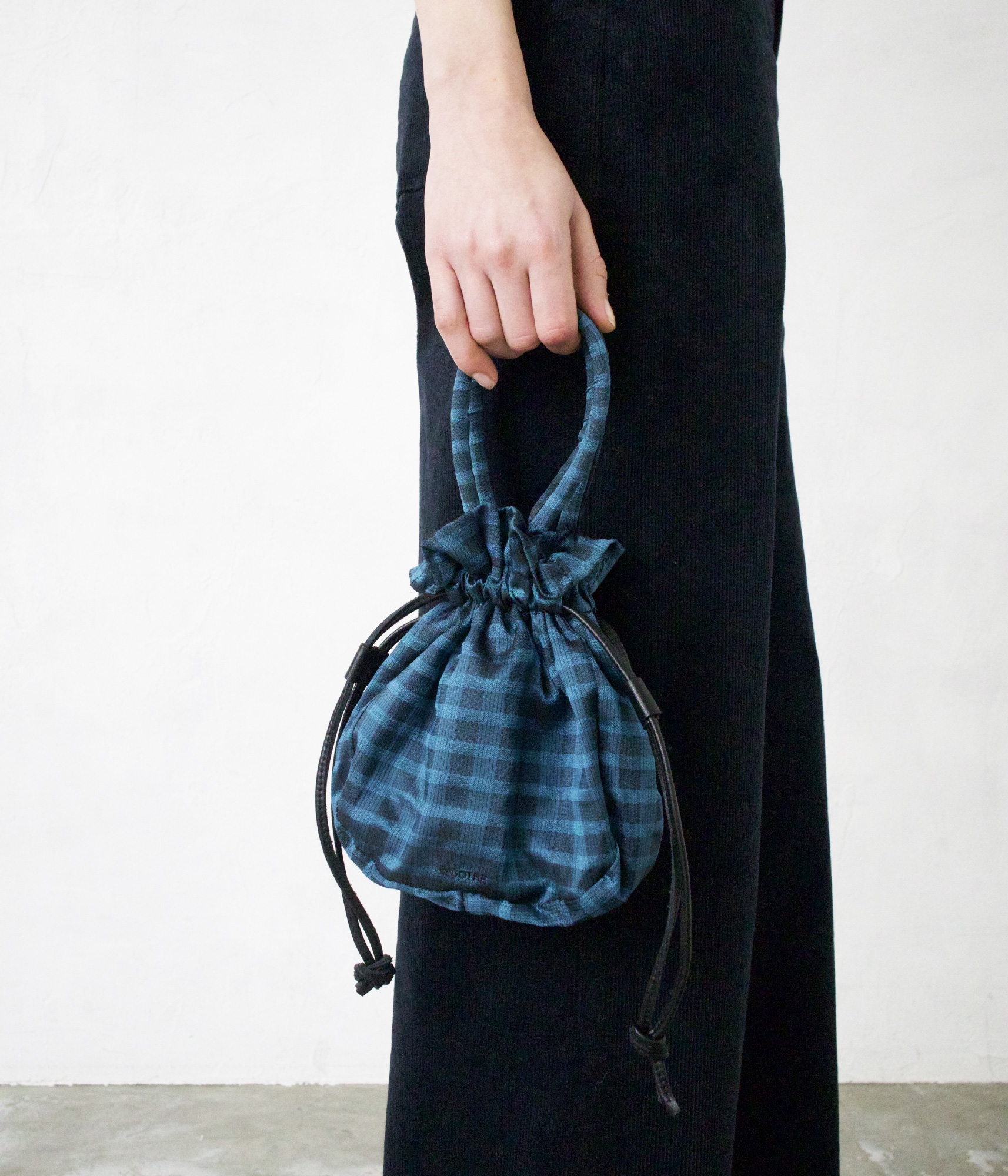 AIRY PURSE HANDLE NISHIJIN 詳細画像 BLUE 3