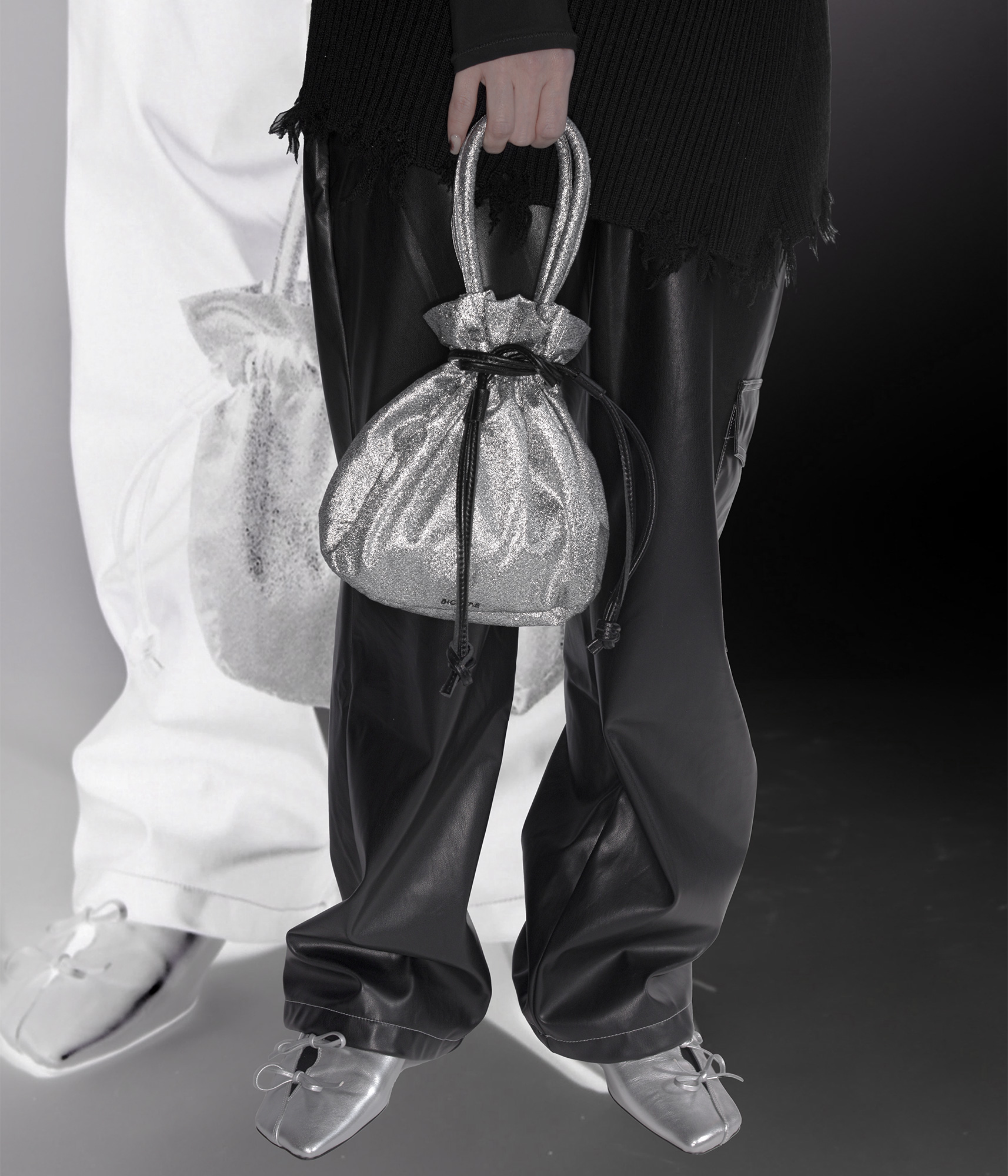 AIRY PURSE HANDLE NISHIJIN 詳細画像 SILVER 4